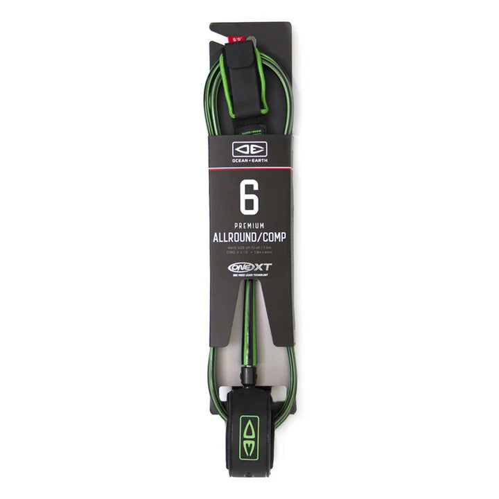 Ocean & Earth All Round Comp ONE-XT Leash - 6ft