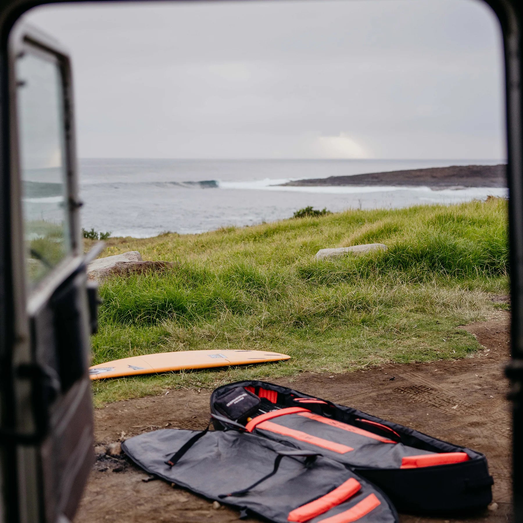 Ocean & Earth APEX Fish/Shortboard Cover Wheels - 3 Boards - Overboard Surf