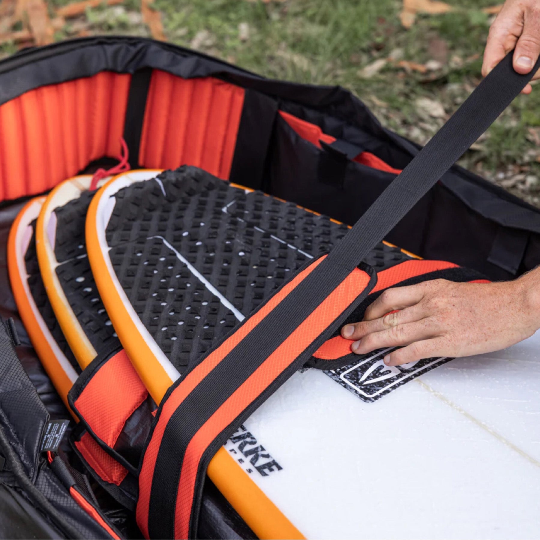 Ocean & Earth APEX Fish/Shortboard Cover Wheels - 3 Boards - Overboard Surf