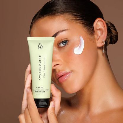 Avocado Zinc SPF50 Natural Physical Sunscreen