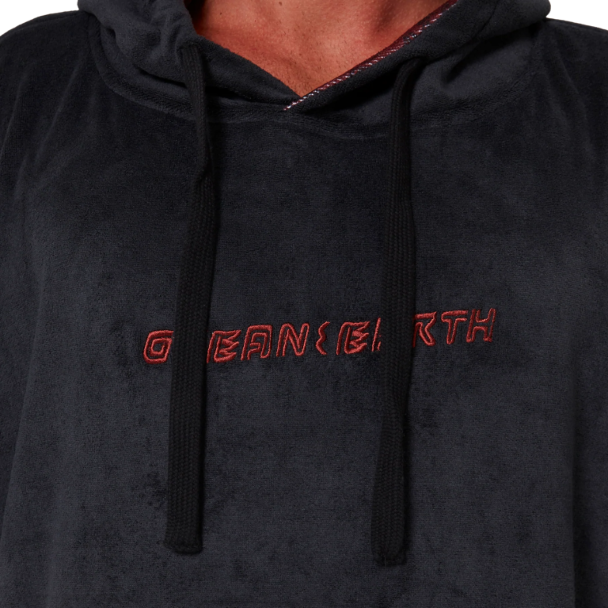 Ocean & Earth Strike Hooded Mens Poncho