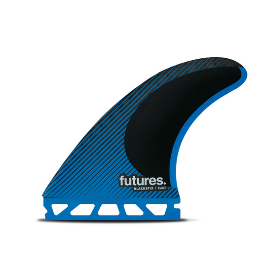 Futures Rake R6 Blackstix Thruster Fins