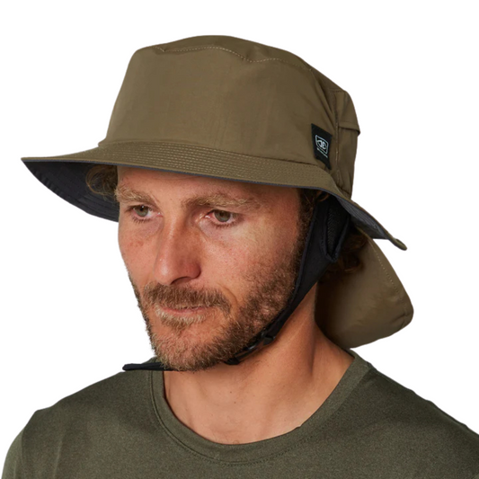 Ocean & Earth Indo Stiff Peak Surf Hat