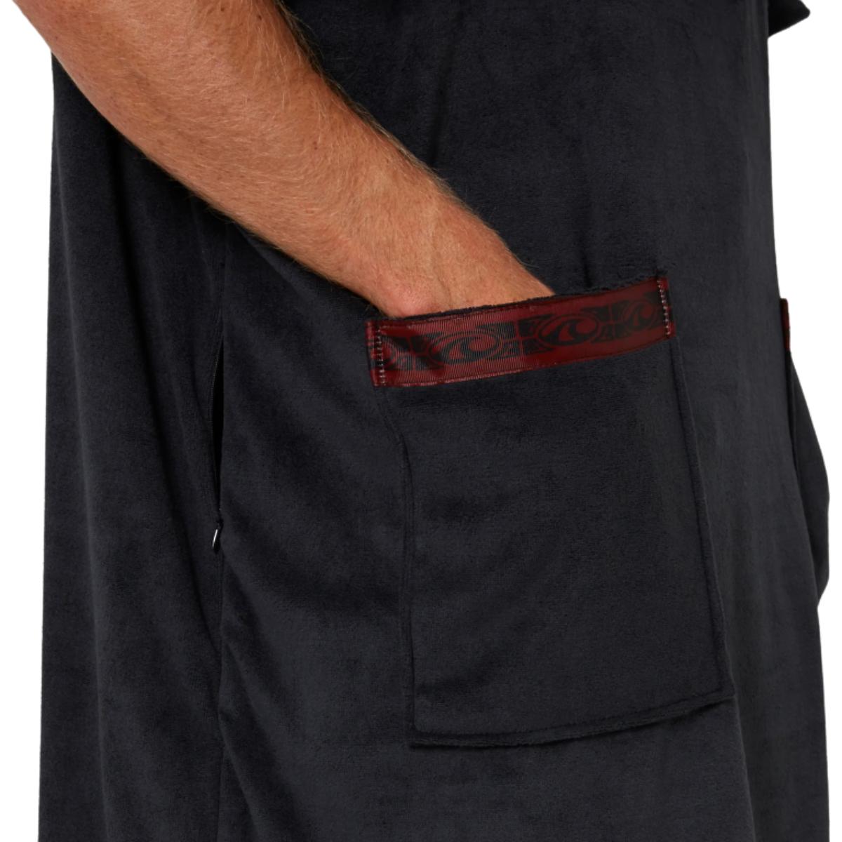 Ocean & Earth Strike Hooded Mens Poncho
