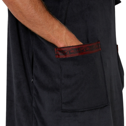 Ocean & Earth Strike Hooded Mens Poncho