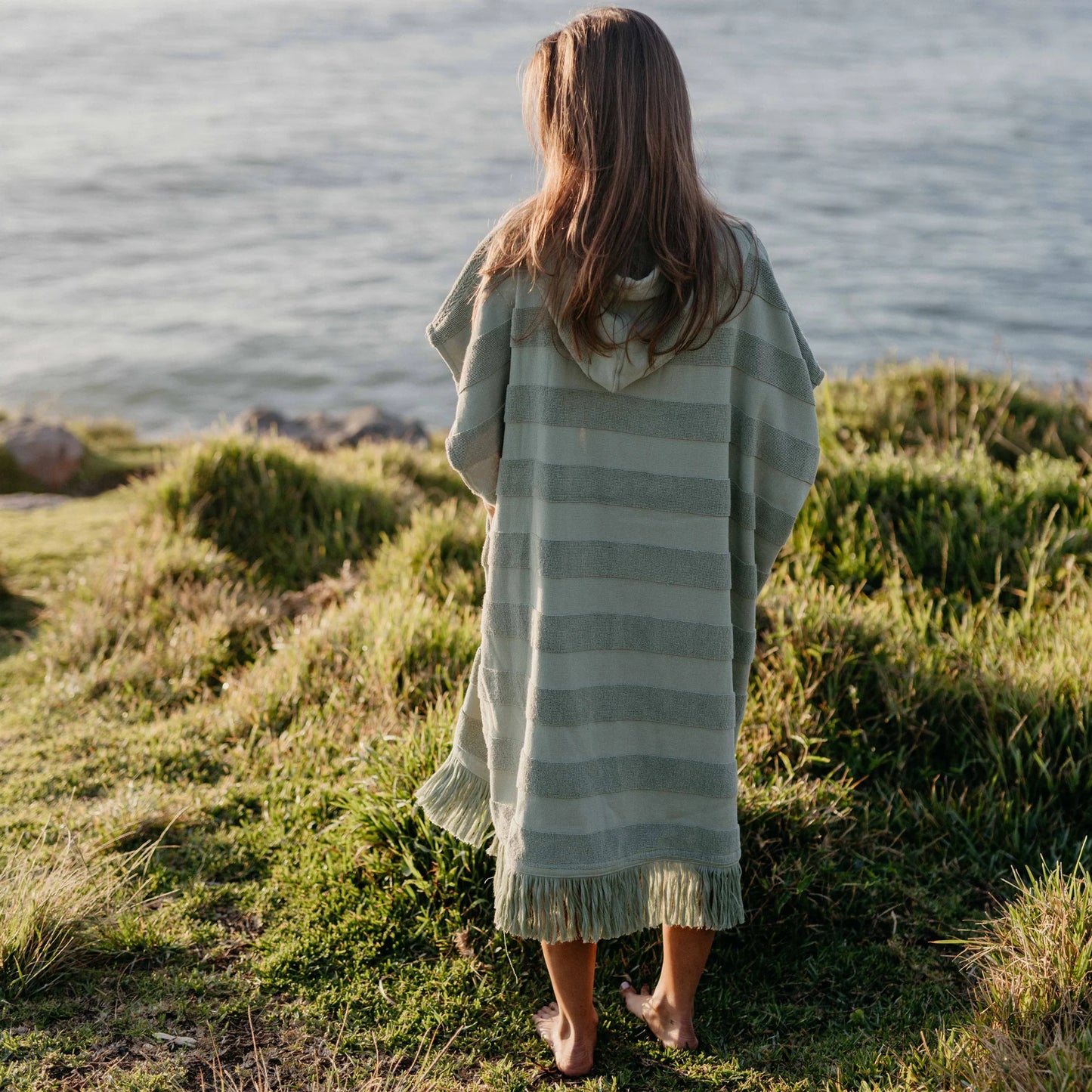 Ocean & Earth Layz Womens Poncho