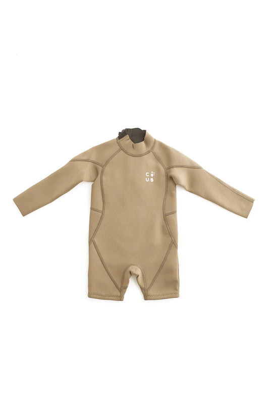 Cub 1.5mm Long Sleeve Youth Springsuit - Caramel
