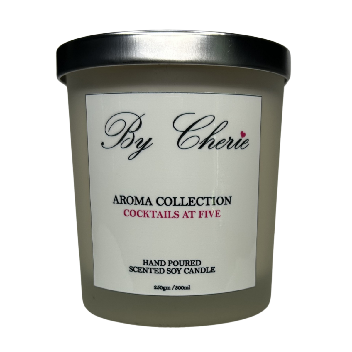 By Cherie Cocktails at Five Scented Soy Candle