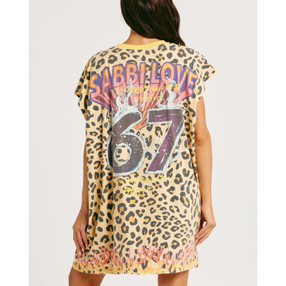 Sabbi The Very Oversized 67 Dress Leopard