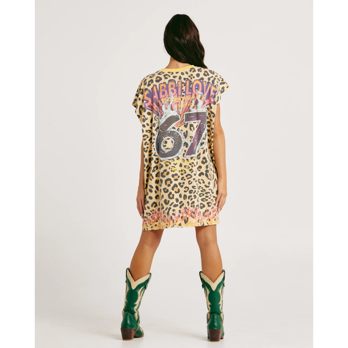 Sabbi The Very Oversized 67 Dress Leopard