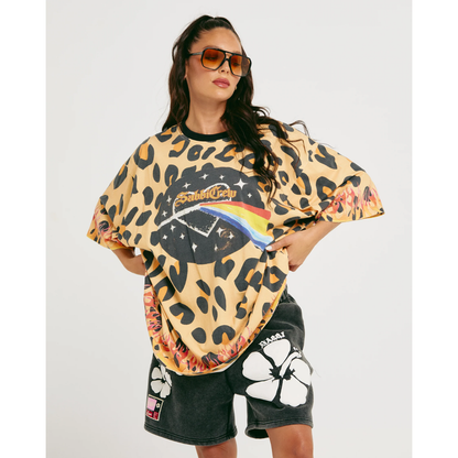Sabbi The Very Oversized 67 Tee - Leopard