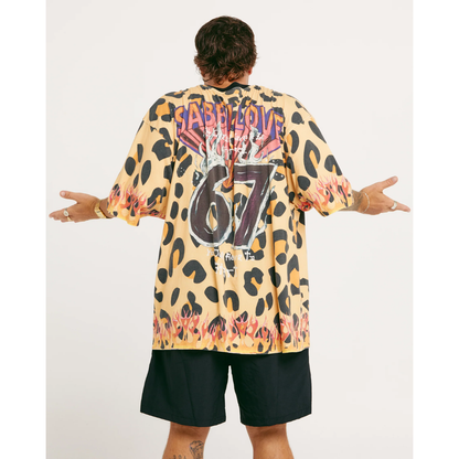 Sabbi The Very Oversized 67 Tee - Leopard