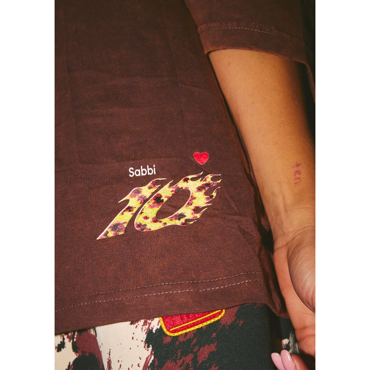 Sabbi The Very Oversized Ranch Tee - Brown