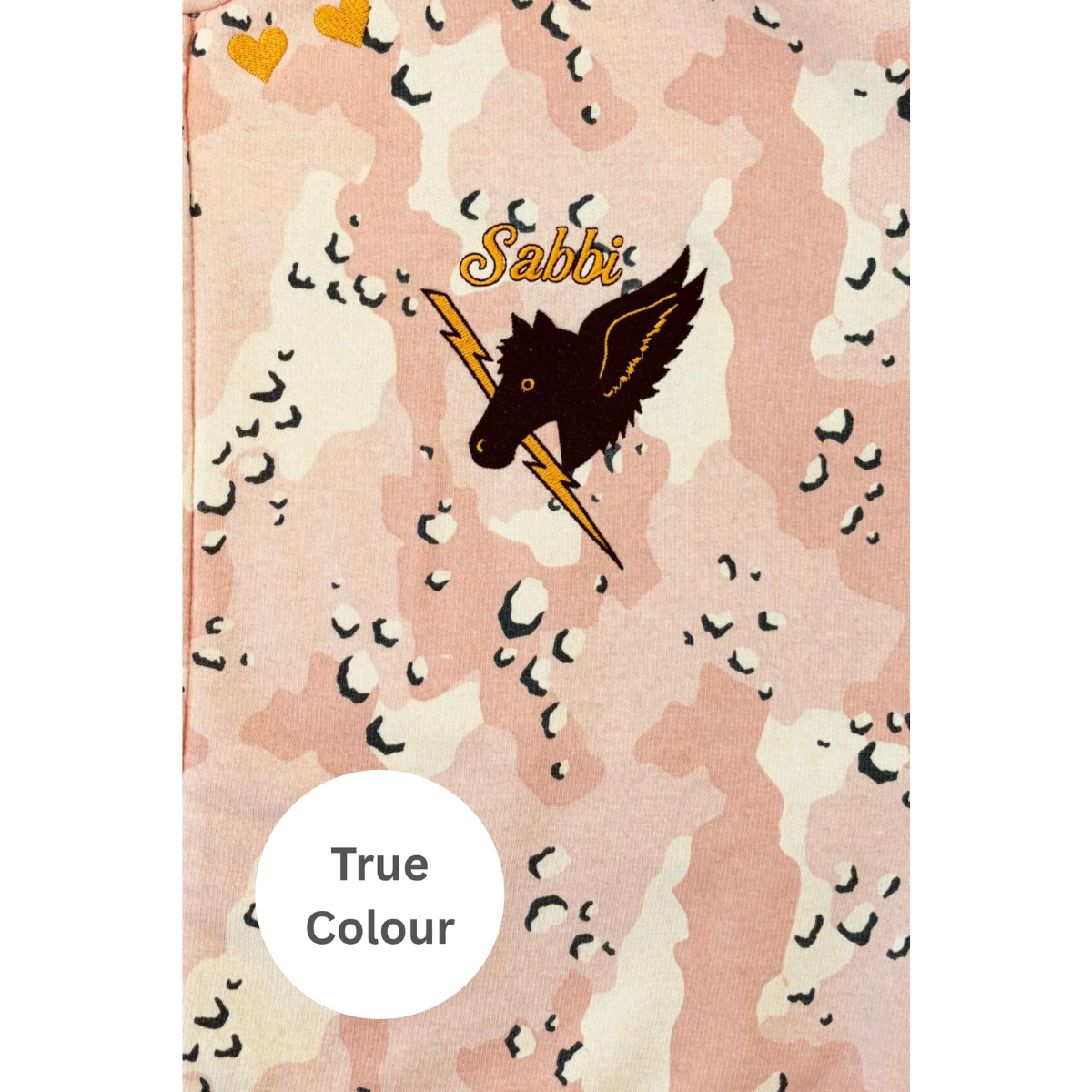 Sabbi The Be-Youtiful Pink Camo Zip Hoodie