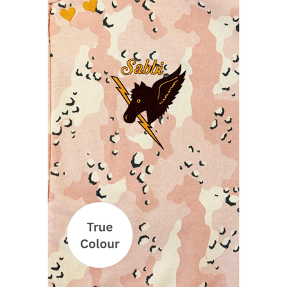 Sabbi The Be-Youtiful Pink Camo Zip Hoodie