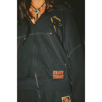 Sabbi The Be-Youtiful Ranch Padded Bomber Jacket
