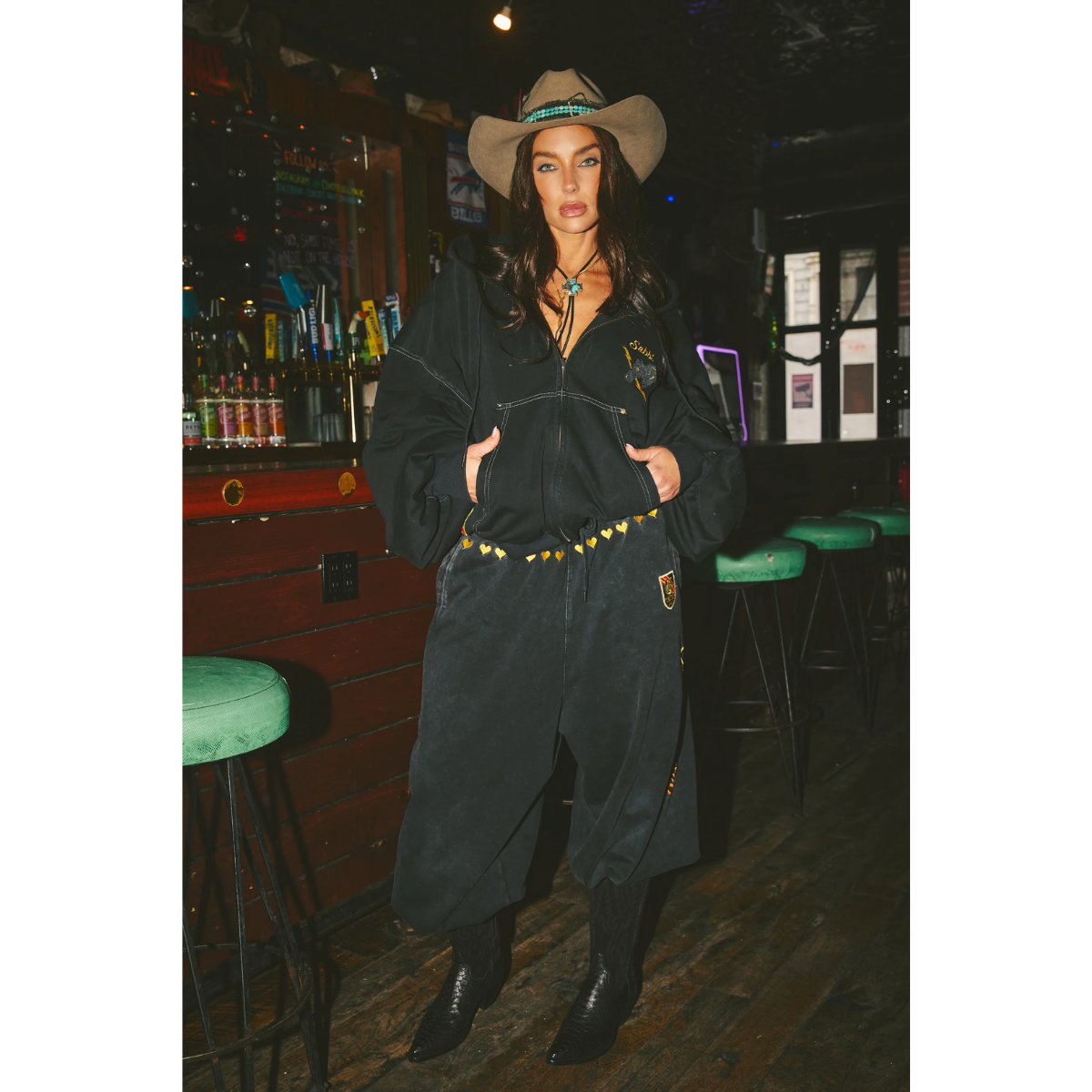 Sabbi The Be-Youtiful Ranch Padded Bomber Jacket