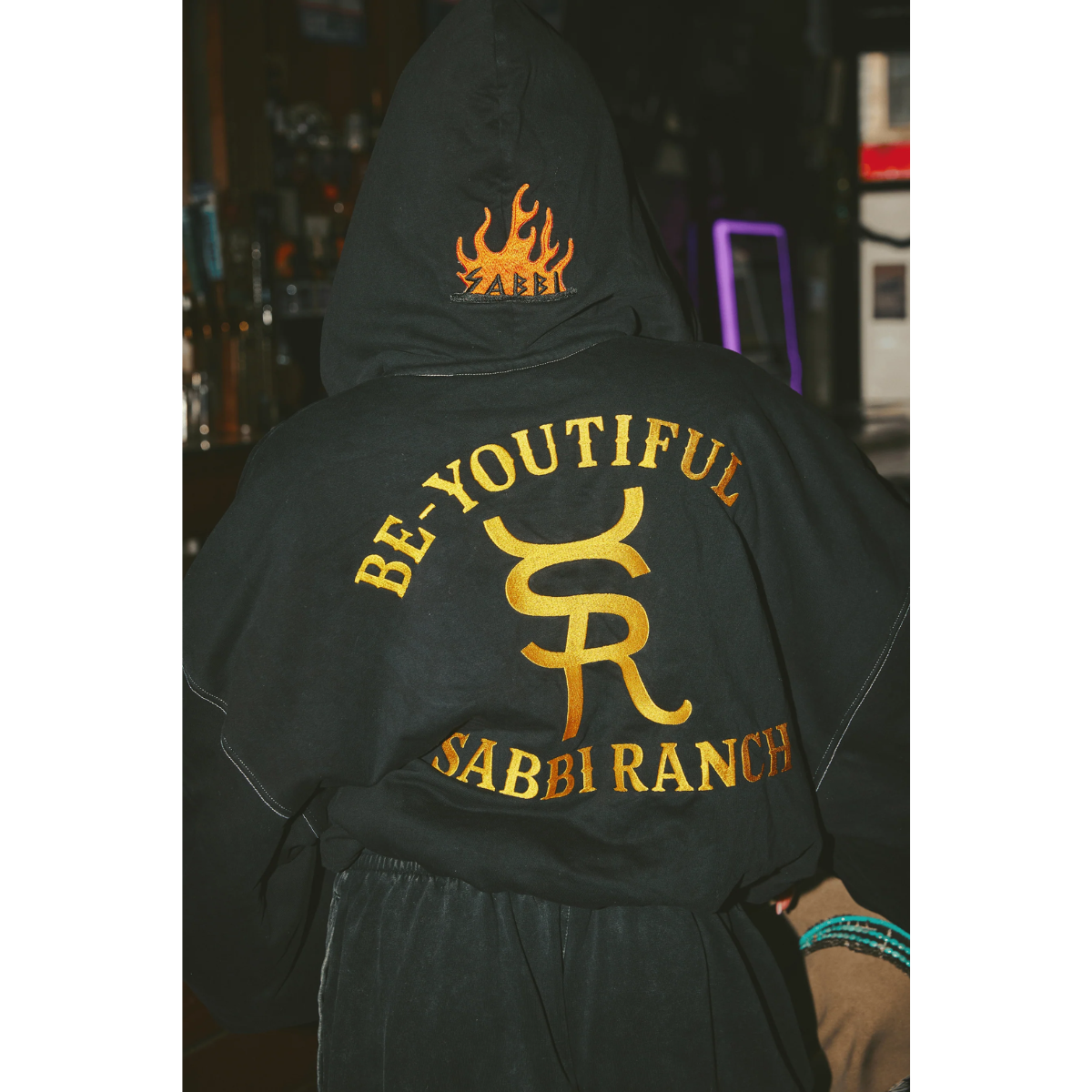 Sabbi The Be-Youtiful Ranch Padded Bomber Jacket
