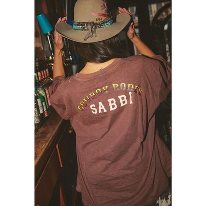 Sabbi The Very Oversized Ranch Tee - Brown
