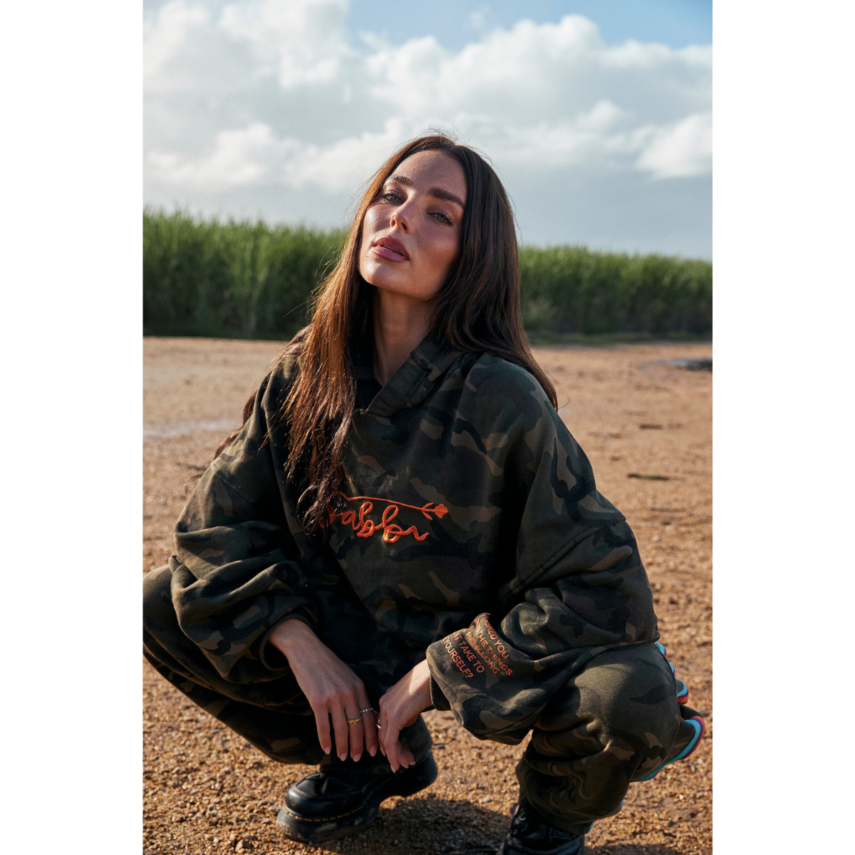 The Sabbi Name Yourself Camo Hood