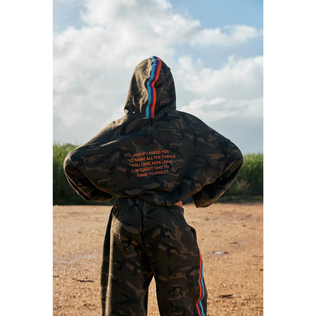 The Sabbi Name Yourself Camo Hood
