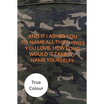 The Sabbi Name Yourself Camo Hood