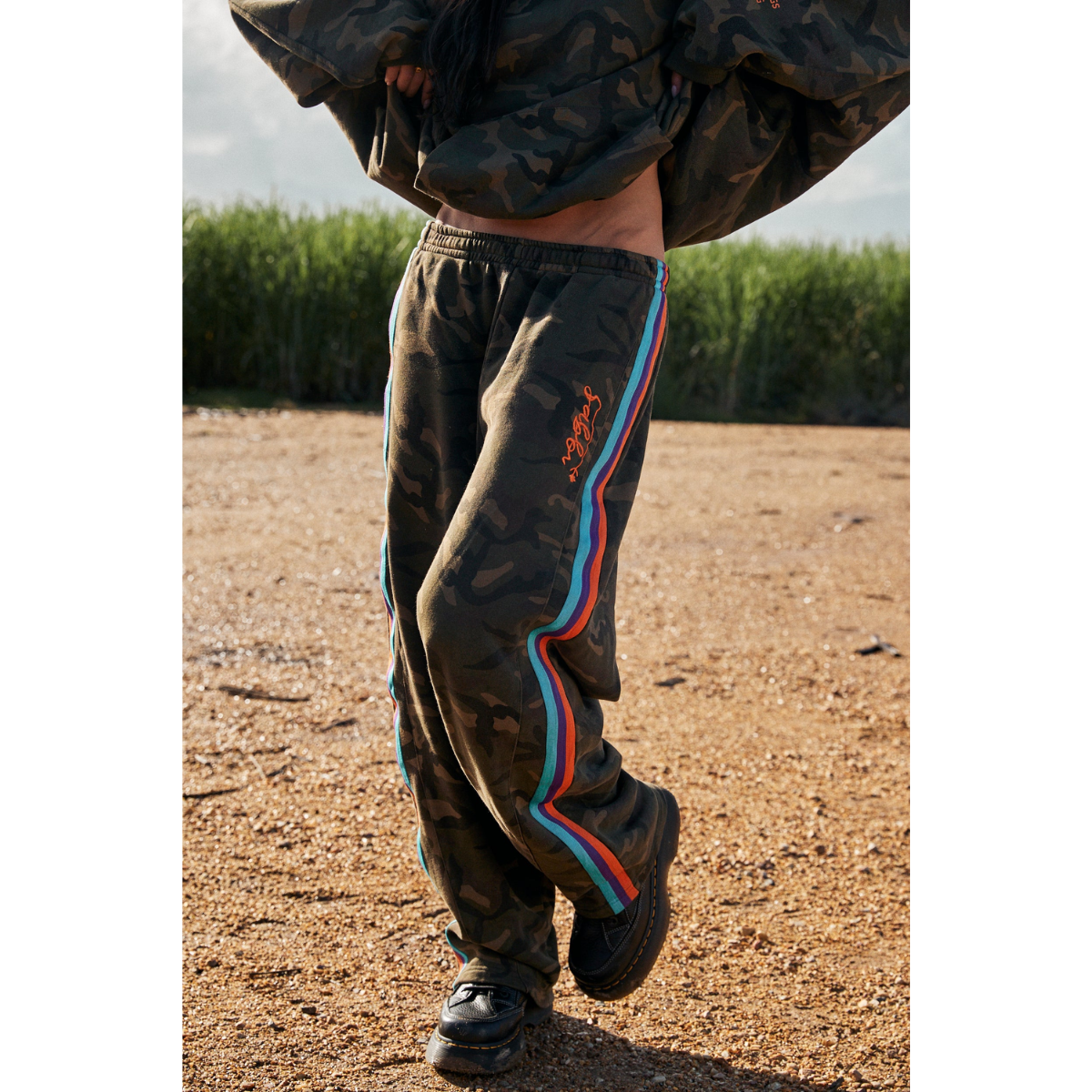 Sabbi The Name Yourself Camo Sweat Pants