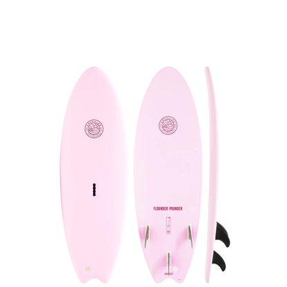 Gnaraloo Flounder Pounder 5'6ft - Pink