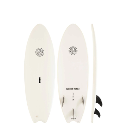Gnaraloo Flounder Pounder 6ft - White