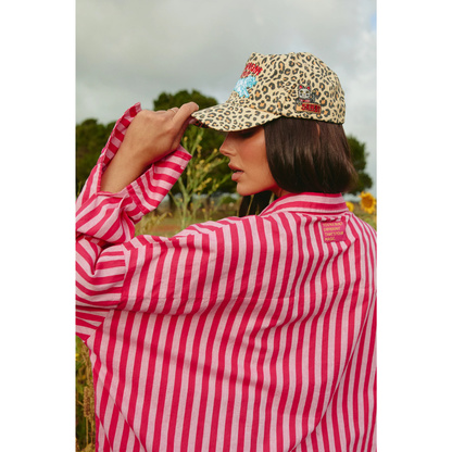 Sabbi The Don Julio Shirt Sunflower Fields - Pink Stripe