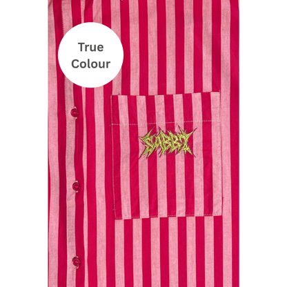 Sabbi The Don Julio Shirt Sunflower Fields - Pink Stripe