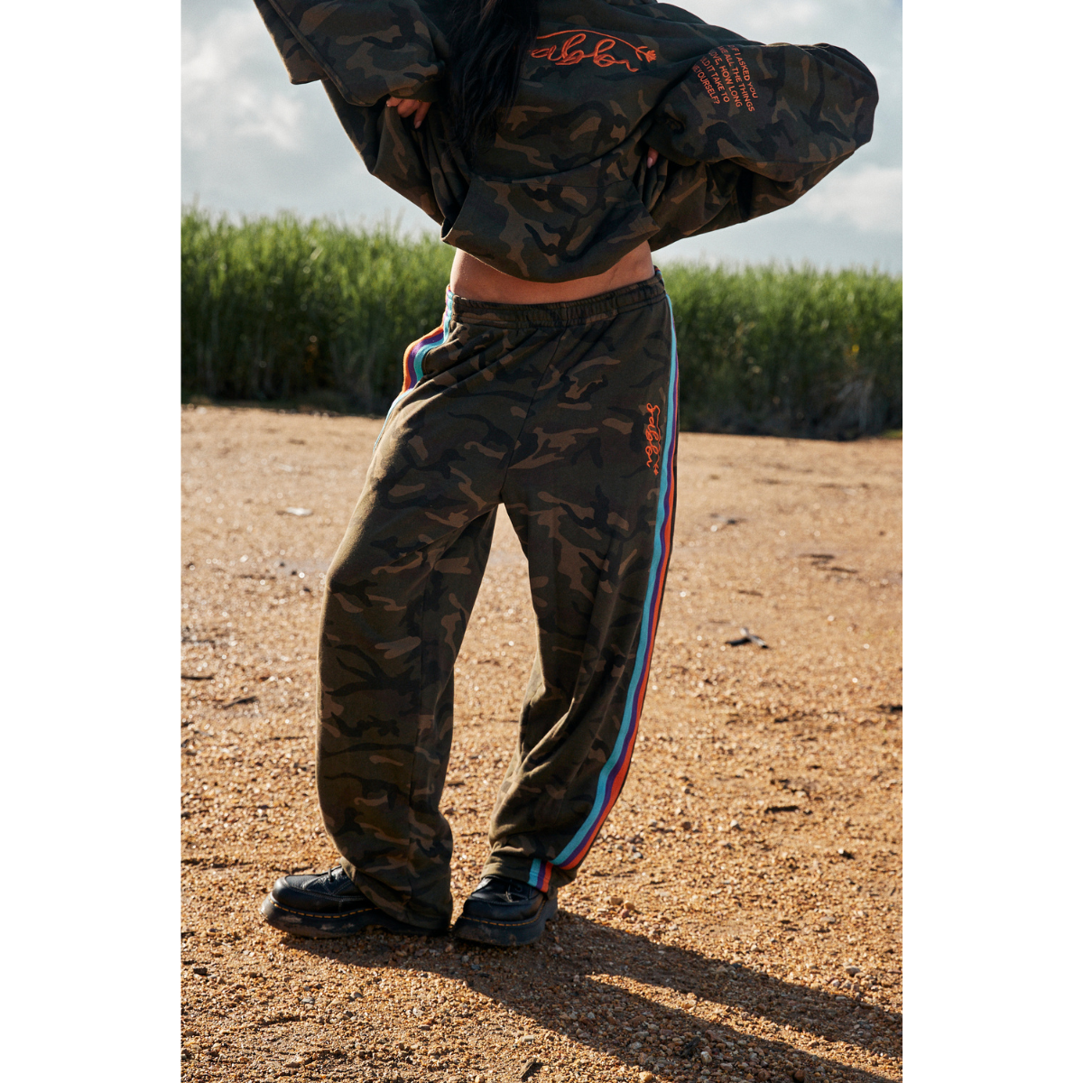 Sabbi The Name Yourself Camo Sweat Pants