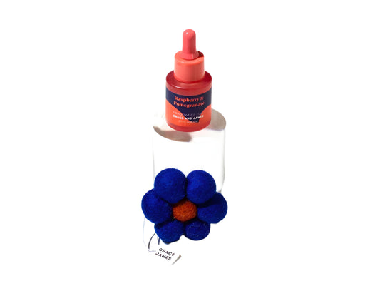 Grace and James Felt Air Freshener