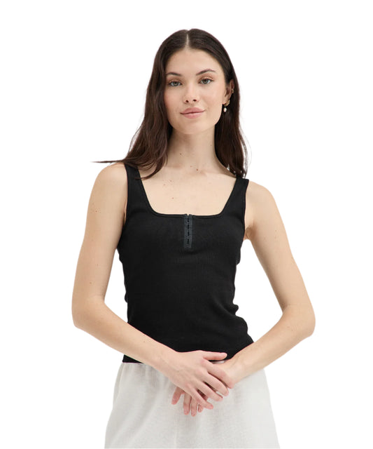 Holiday Shop Hook & Eye Tank Top