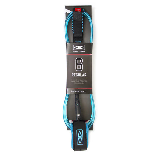 Ocean & Earth Diamond Flex Regular Leash - 6ft