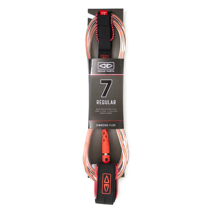 Ocean & Earth Diamond Flex Regular Leash - 7ft
