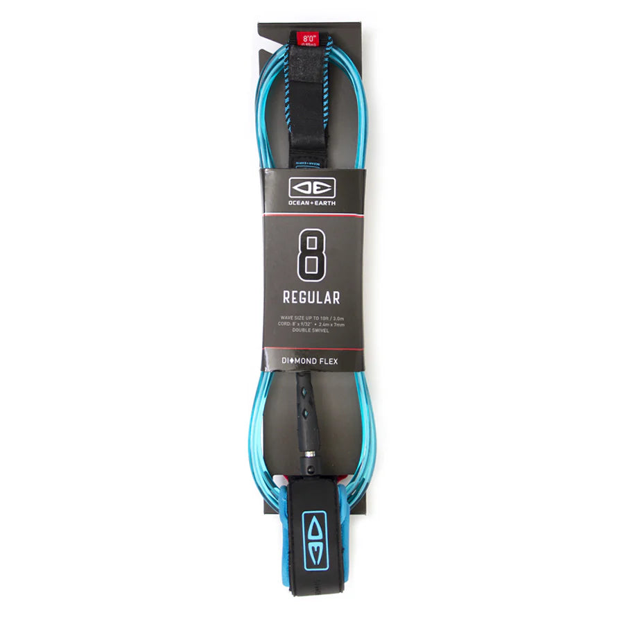 Ocean & Earth Diamond Flex Regular Leash - 8ft