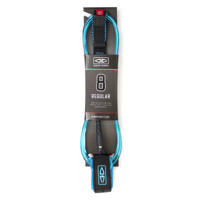 Ocean & Earth Diamond Flex Regular Leash - 8ft