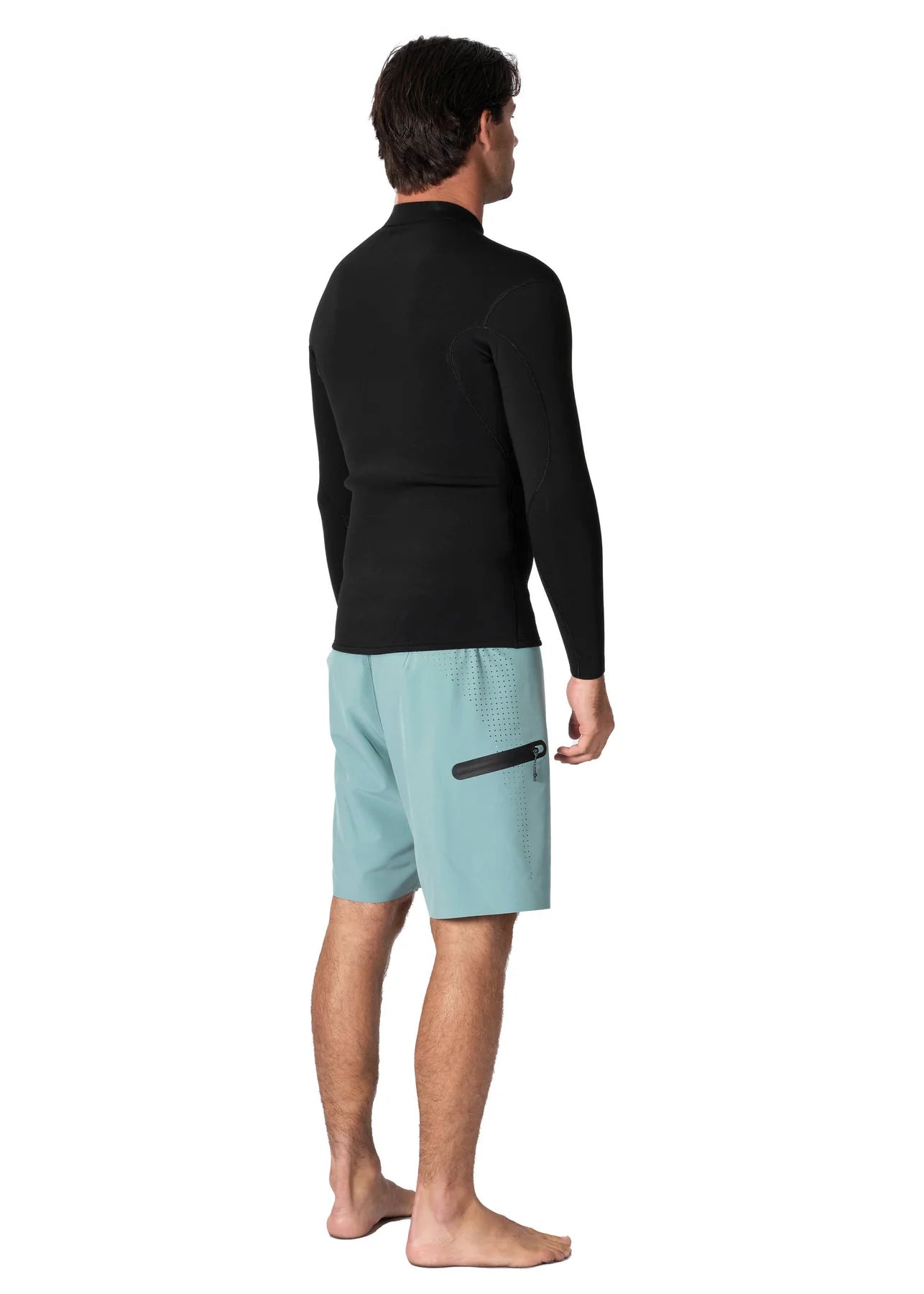 Vissla Solid Sets 2mm Front Zip Long Sleeve Mens Wetsuit Jacket