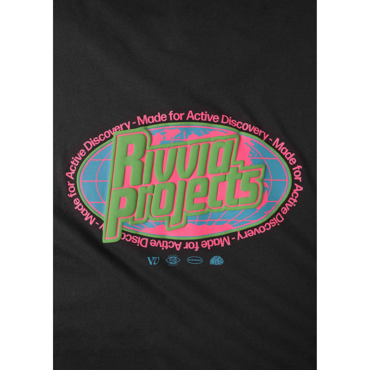 Rivvia Global Discovery Tee - Pigment Black
