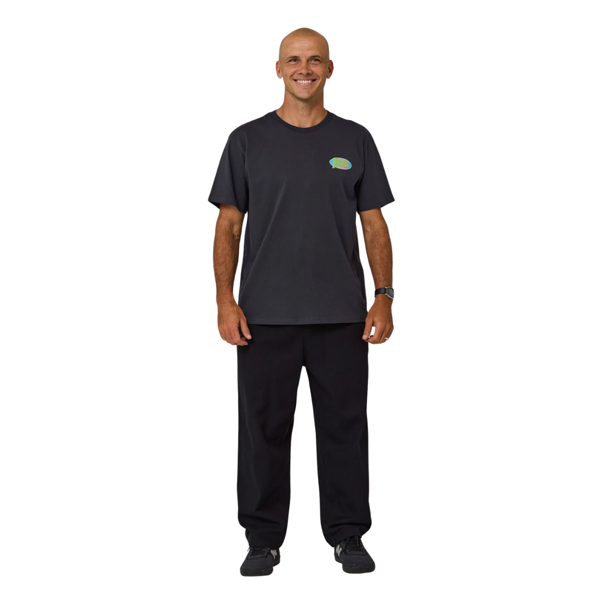 Rivvia Global Discovery Tee - Pigment Black