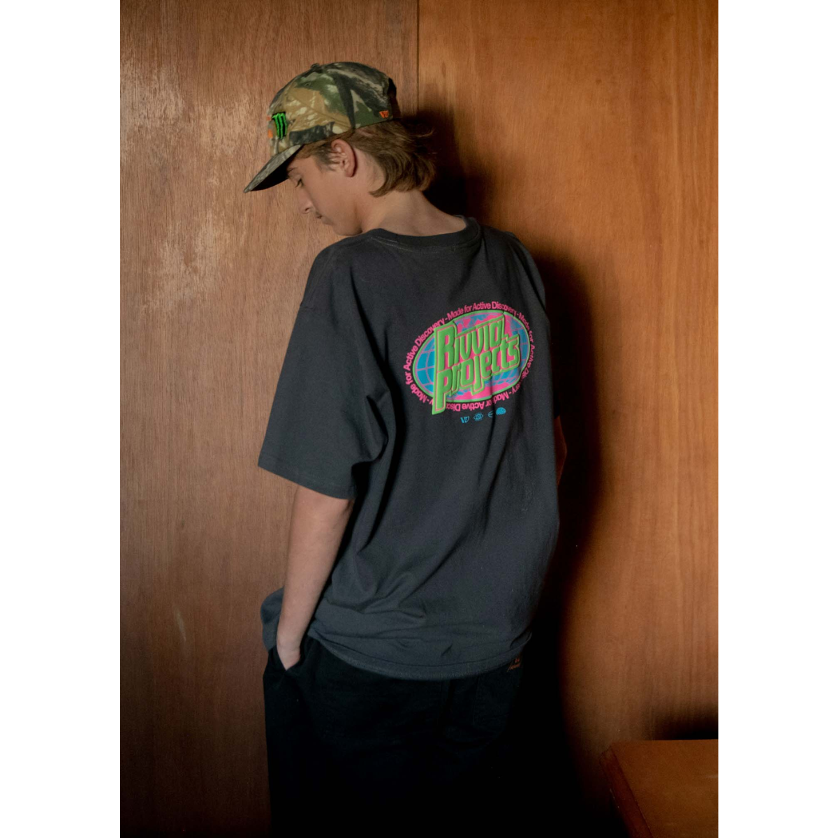 Rivvia Global Discovery Tee - Pigment Black