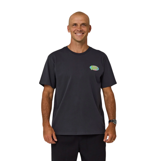 Rivvia Global Discovery Tee - Pigment Black