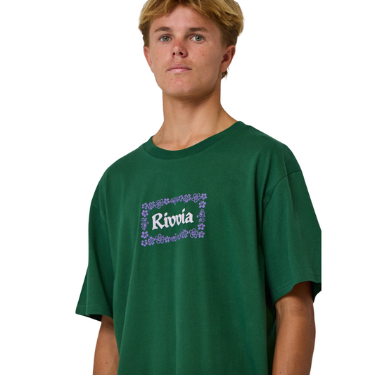 Rivvia Wallflower Tee - Dark Forest