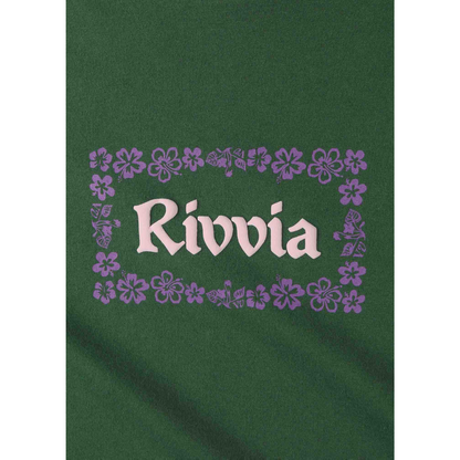 Rivvia Wallflower Tee - Dark Forest