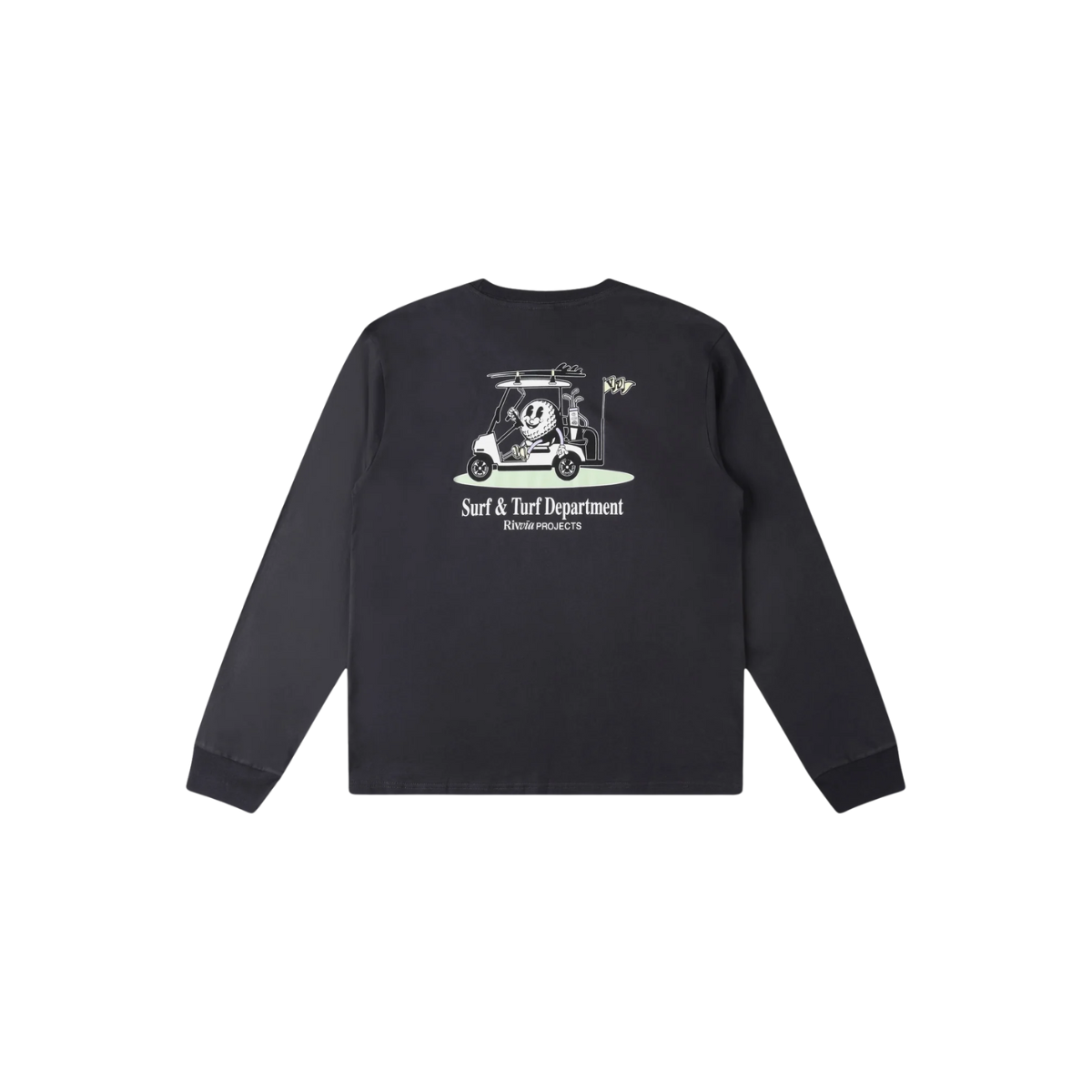 Rivvia Caddy Longsleeve T-Shirt - Pigment Black
