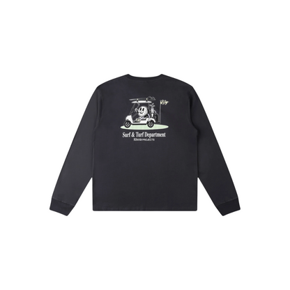 Rivvia Caddy Longsleeve T-Shirt - Pigment Black
