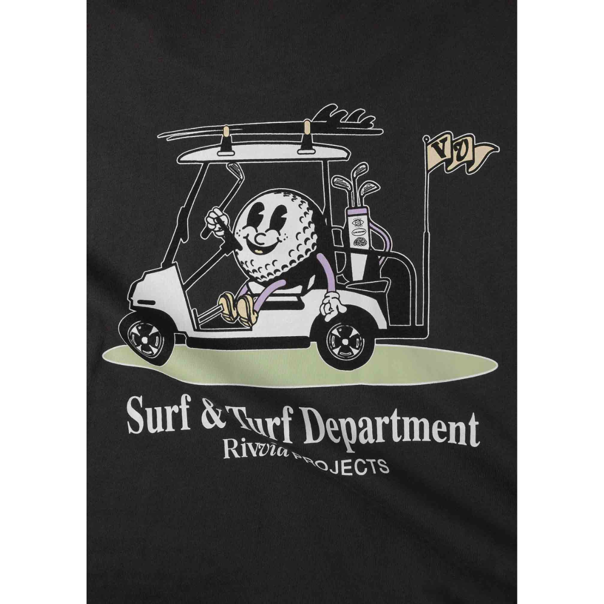 Rivvia Caddy Longsleeve T-Shirt - Pigment Black