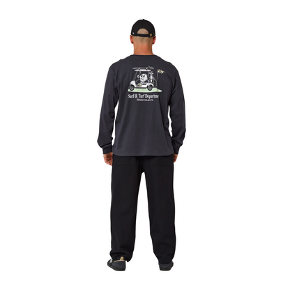 Rivvia Caddy Longsleeve T-Shirt - Pigment Black