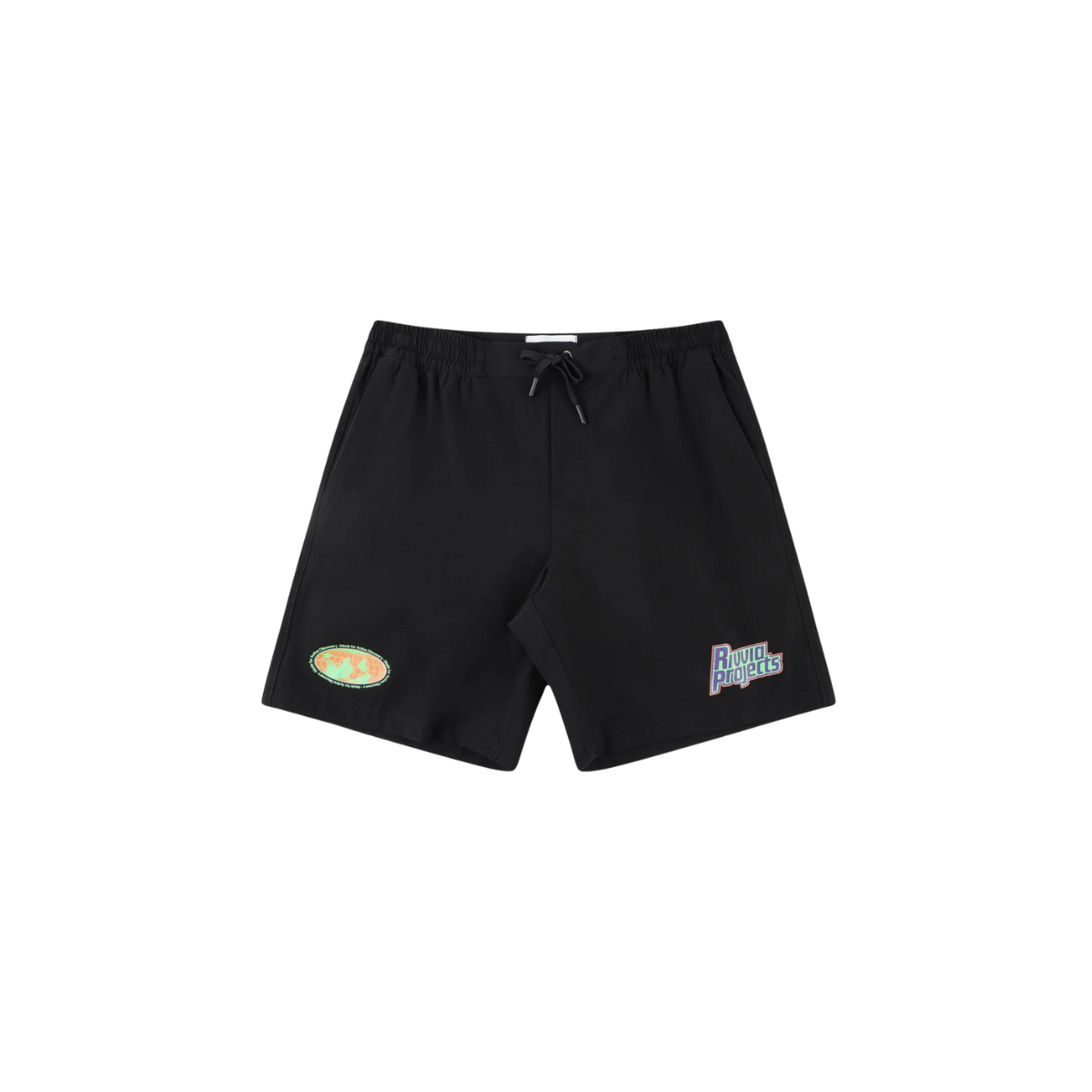 Rivvia Daily Ride Global Discovery Short - Black